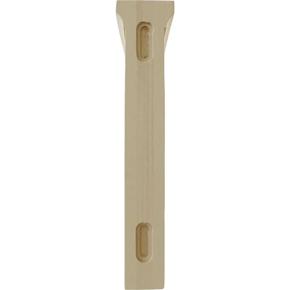 NWT Ekena Millwork Extra Large Gomez Wood Brackets, Rubberwood (4-Pack)